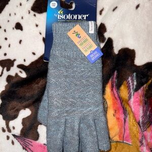 Isotoner Gray Women's Gloves
